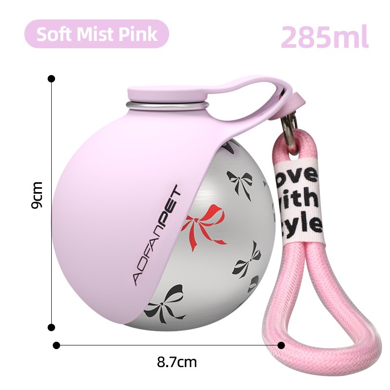 Creative Portable Outdoor Pet Stainless Steel Water Cup Small Dog Water Bottle Convenient Dog Drink Dispenser Puppy Travel Portable Water Bowl Pet Products - Image 4